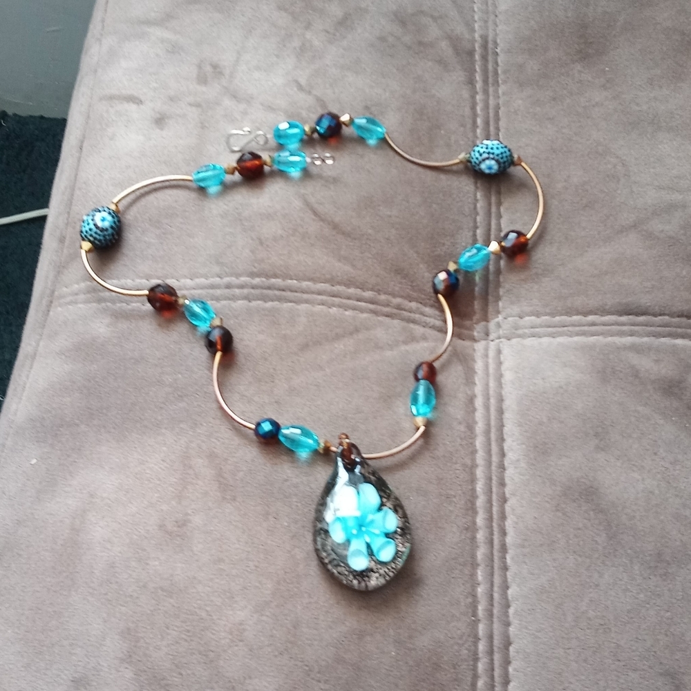 Collar the pendal is cristal
